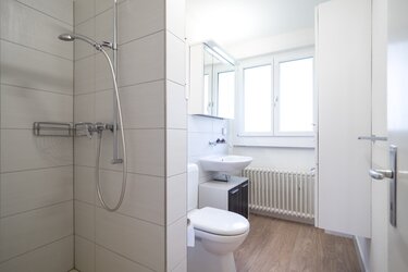 Modernes Bad (Dusche / WC) - Wohnung - Gersau